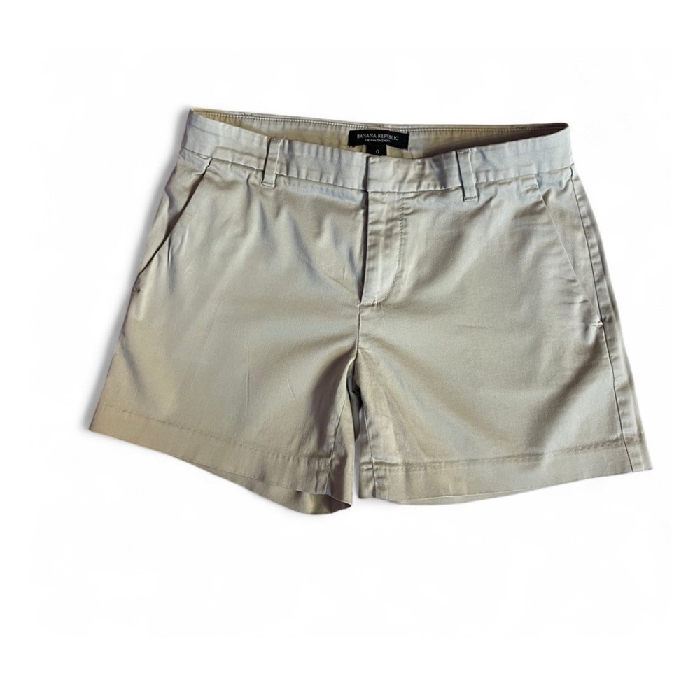 Banana Republic Avalon Shorts Womens 0 Khaki